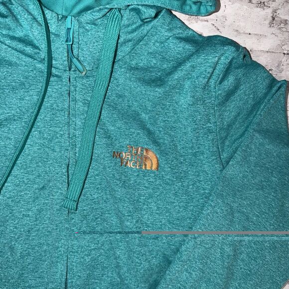 Women’s The North Face Small Green Hoodie - Picture 3 of 9